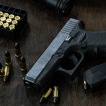 gun with bullets